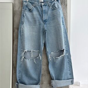 Citizens Of Humanity Light Blue Boyfriend Jeans